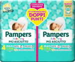 PAMPERS BABY DRY TG.4 7-18 KG 34 PZ PACCO DOPPIO 17+17 PANNOLINI