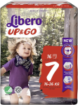 LIBERO PANNOLINI UP&GO TG. 7 DA 16 A 26 KG  16 PZ 