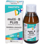 MULTI B PLUS SCIROPPO  DAILYVIT+  MASSIGEN 125 ML BAMBINI E RAGAZZI GUSTO LIMONE