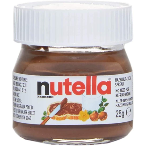 SKU-NUTELLINA - NUTELLA MINI DA 25 GR VETRO - Nutella