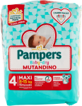 PAMPERS BABY DRY PANNOLINO MUTANDINO TG. 4 DA 16 PZ