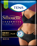 TENA PANTS SILHOUETTE NOIR TG. M DA 9 PEZZI VITA ALTA NOIR