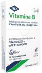 VITAMINA B IBSA B6 B12 ACIDO FOLICO contro la stanchezza e l'affaticamento 30 film OROSOLUBILE