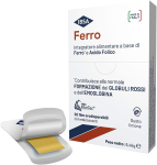 FERRO IBSA 20 FILM ORODISPENSABILI INTEGRATORE A BASE DI FERRO E ACIDO FOLICO