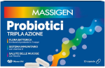 MASSIGEN PROBIOTICI TRIPLA AZIONE X10 CAPSULE