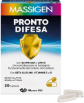 MASSIGEN PRONTO DIFESA CAPSULE FAVORISCE IL FUNZIONAMENTO DEL SISTEMA IMMUNITARIO