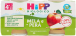 HIPP OMOGENEIZZATO  MELA/PERA 2X80G