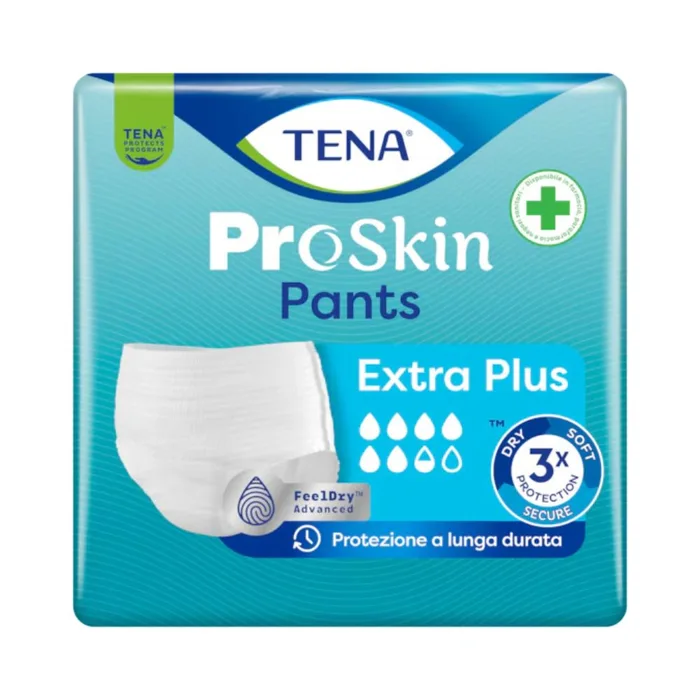 Tena Pants Extra Plus Taglia M Mutandine Assorbenti per Incontinenza 10 Pezzi – Pannoloni a Mutandina per Adulti - immagine 2