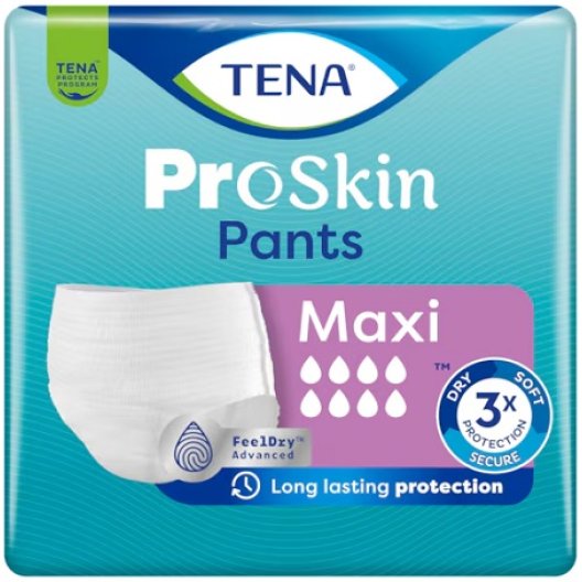 Tena Pants Maxi Taglia XL Mutandine Assorbenti per Incontinenza 10 Pezzi – Pannoloni a Mutandina per Adulti - immagine 2