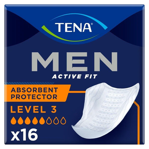 Tena Men Level 3 Assorbenti Uomo per Perdite Urinarie Moderate 16 Pezzi – Protezioni Assorbenti Maschili - immagine 2